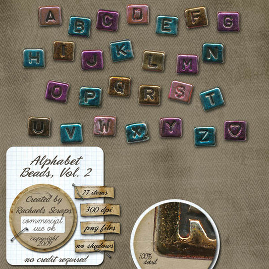Alphabet Beads, Volume 02