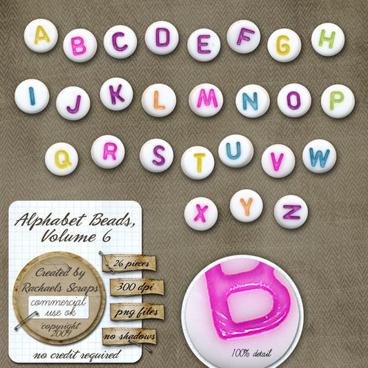 Alphabet Beads, Volume 06