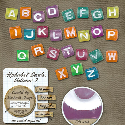 Alphabet Beads, Volume 07