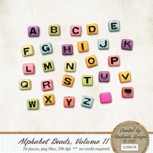Alphabet Beads, Volume 11