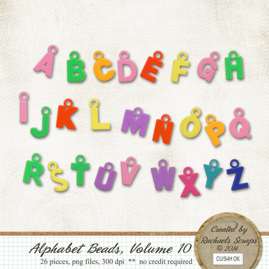 Alphabet Beads, Volume 10