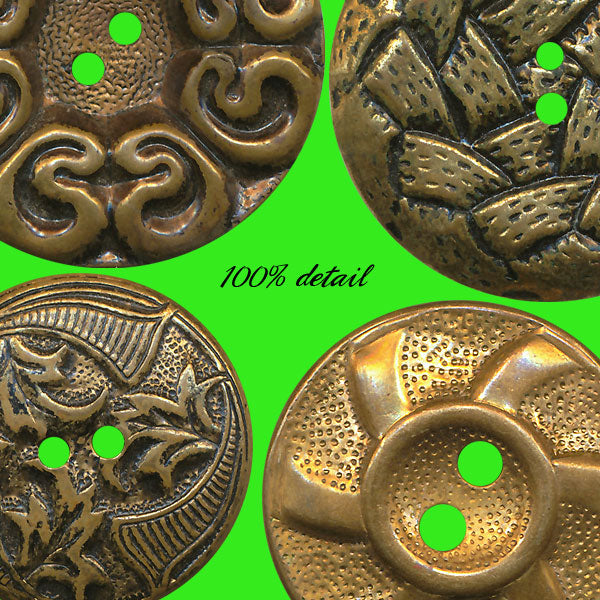 Antique Gold Buttons