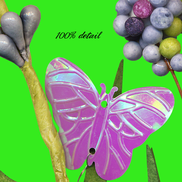 Berry Branches in Purple