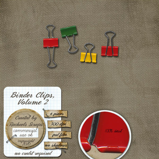 Binder Clips, Volume 02