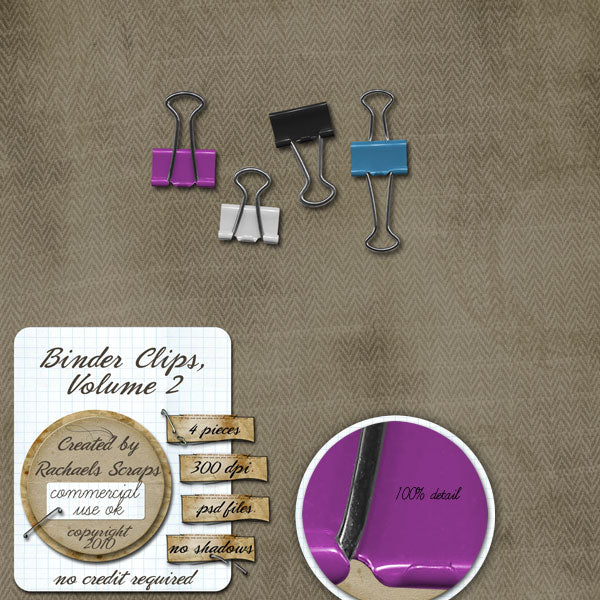 Binder Clips, Volume 02