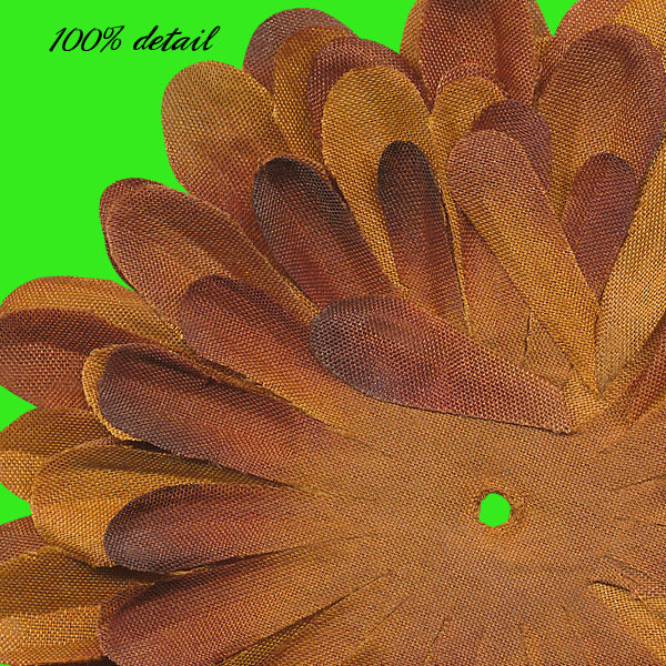 Brown Fabric Flowers