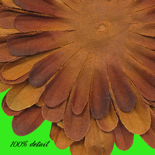 Brown Fabric Flowers