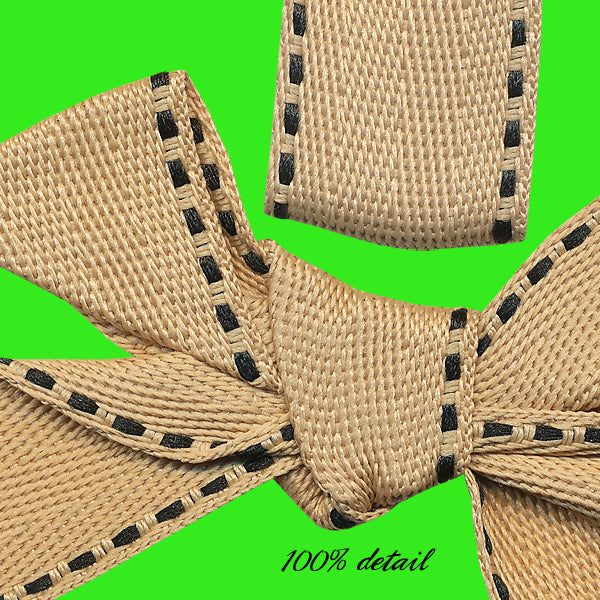 Brown Twill Ribbons