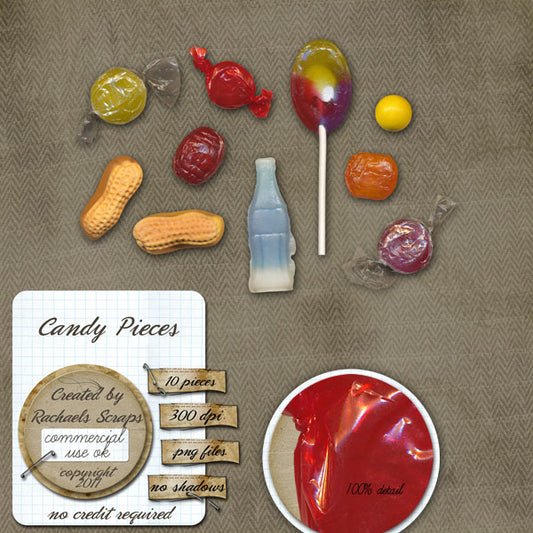 Candy Pieces, Volume 01