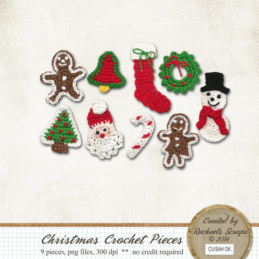 Christmas Crochet Pieces
