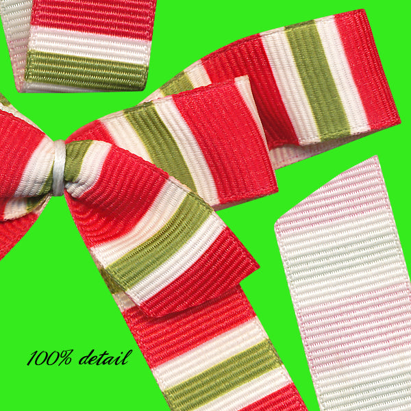 Christmas Striped Ribbons