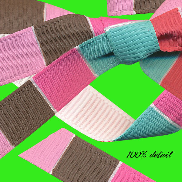 Color Block Ribbons