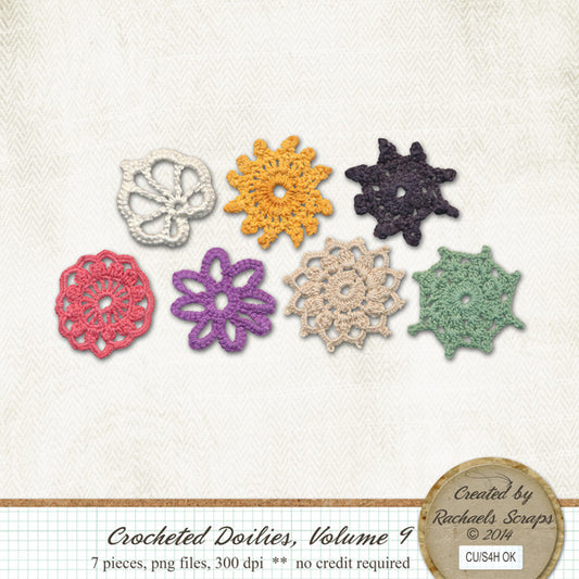 Crochet Doilies, Volume 09