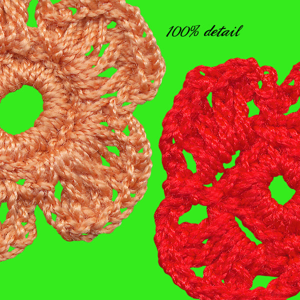 Crocheted Flowers, Volume 08