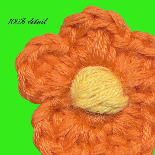 Crocheted Flowers, Volume 01