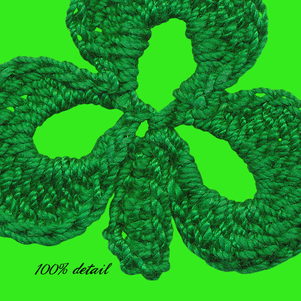 Crocheted Clovers