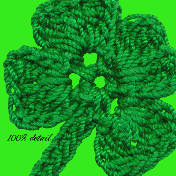 Crocheted Clovers