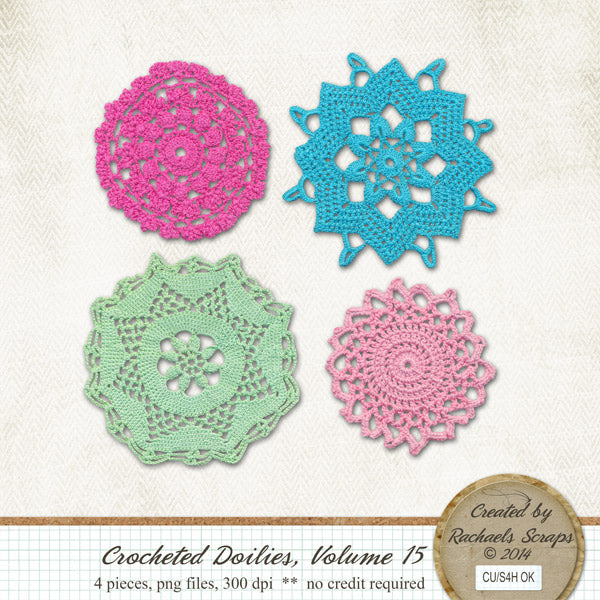 Crochet Doilies, Volume 15