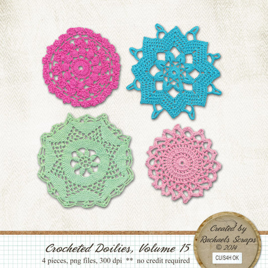 Crochet Doilies, Volume 15