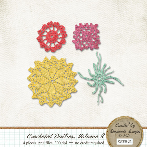 Crochet Doilies, Volume 08