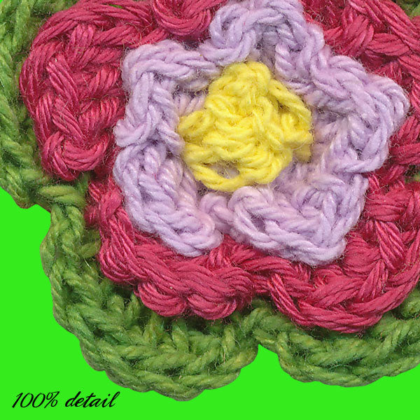 Crocheted Flowers, Volume 03