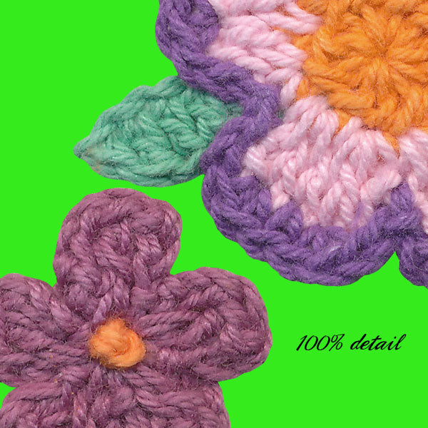 Crocheted Flowers, Volume 07