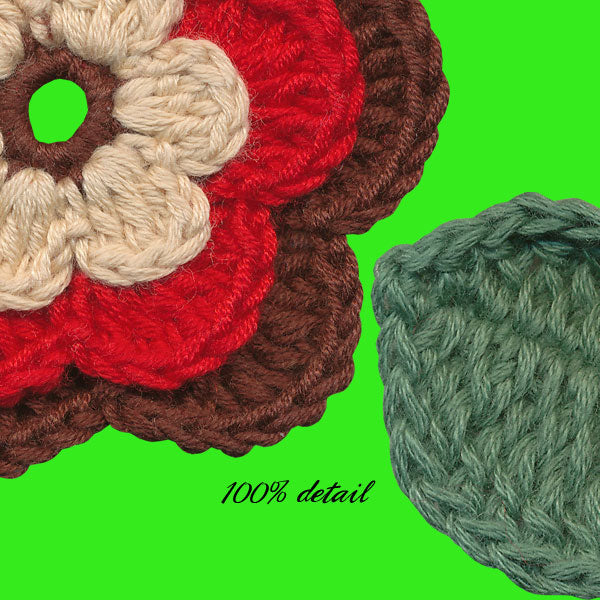 Crocheted Flowers, Volume 07