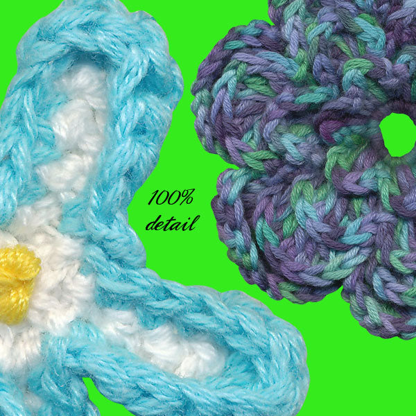 Crocheted Flowers, Volume 07