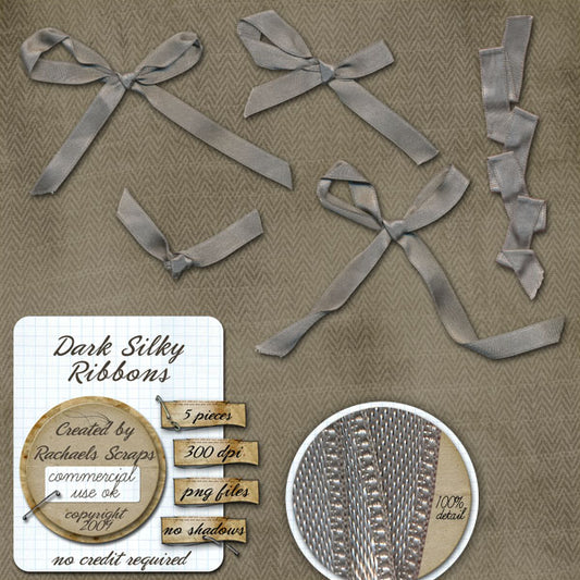 Dark Silky Ribbons