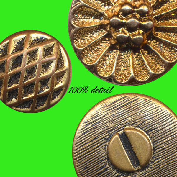 Elegant Metal Buttons