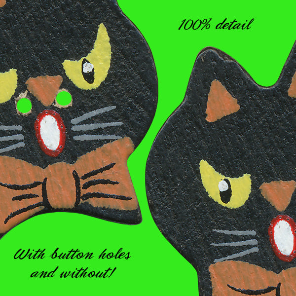 Halloween Character Buttons