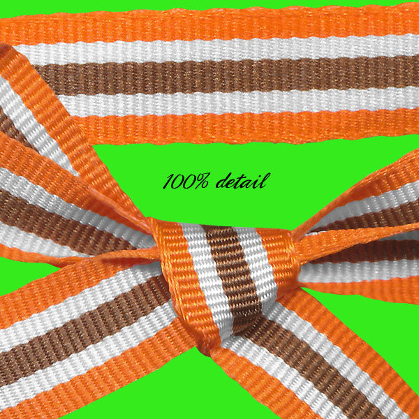 Halloween Striped Ribbons