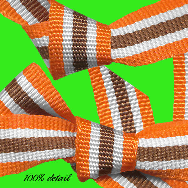 Halloween Striped Ribbons