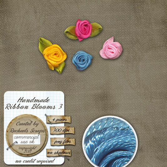 Handmade Ribbon Blossoms, Volume 03