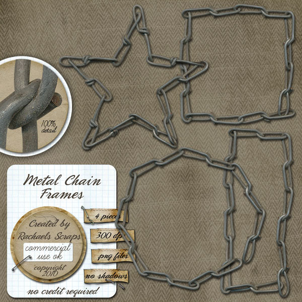 Metal Chain Frames