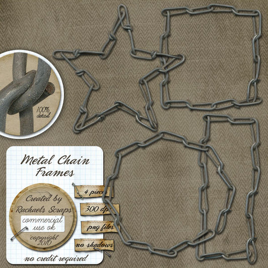Metal Chain Frames