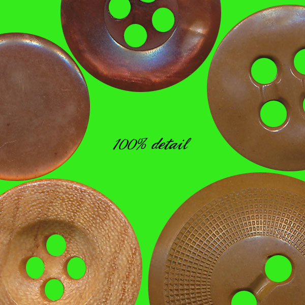 Natural Tone Buttons, Volume 03