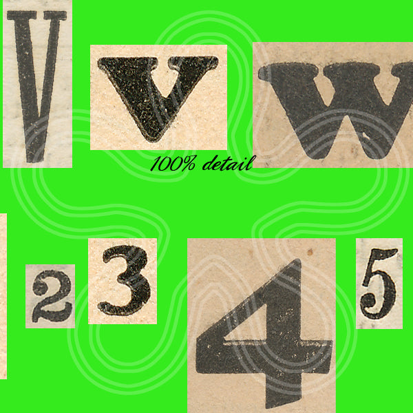 Newspaper Clips Alphabet