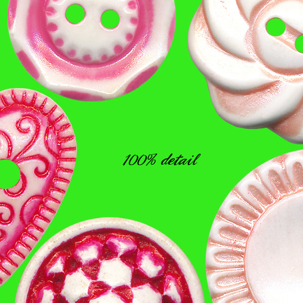 Retro Buttons Painted, Volume 06