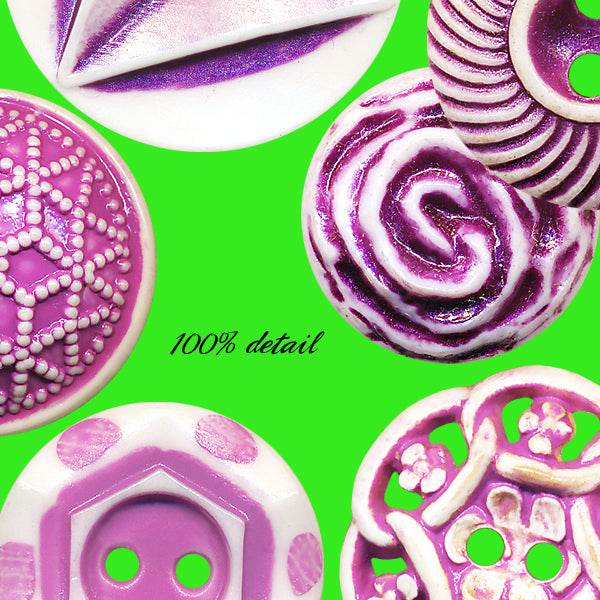 Retro Buttons Painted, Volume 06