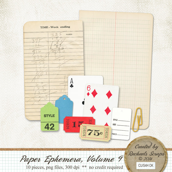 Paper Ephemera, Volume 09