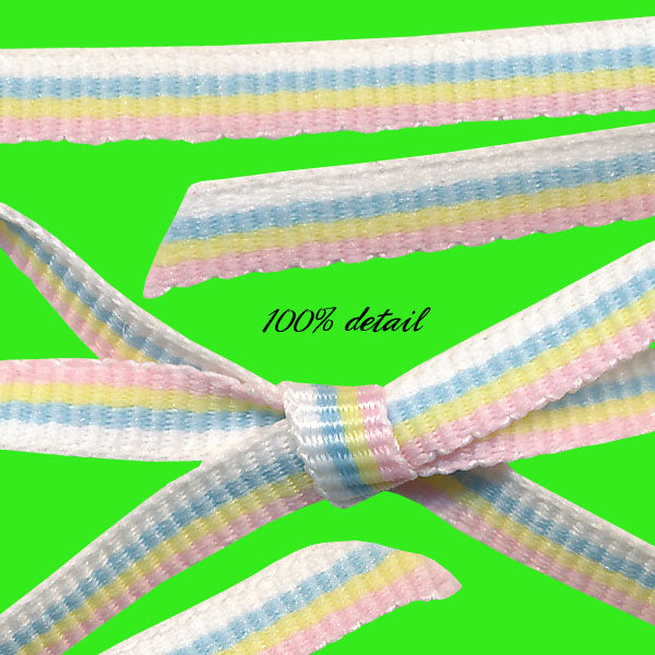 Pastel Striped Ribbons