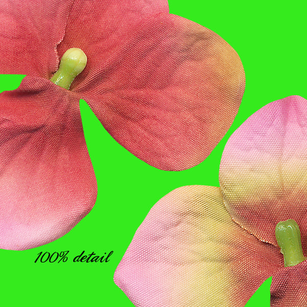 Pink & Purple Fabric Flowers