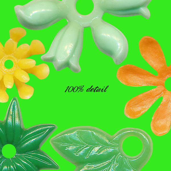 Retro Flower Beads, Volume 05