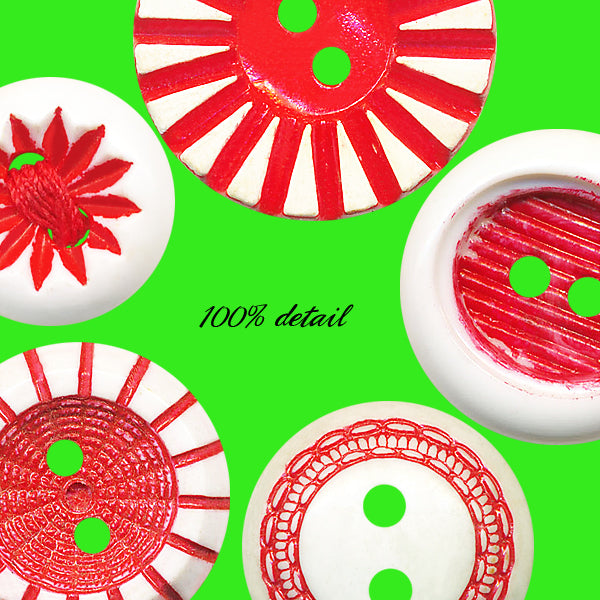 Retro Buttons Painted, Volume 08