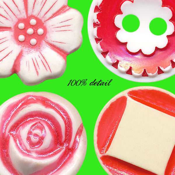 Retro Buttons Painted, Volume 07