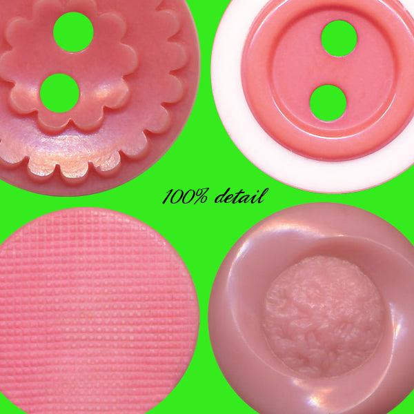 Retro Buttons in Pink & Purple