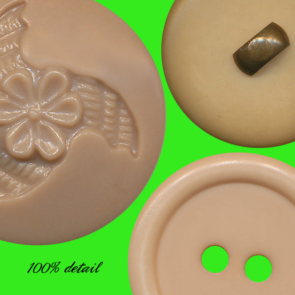 Retro Buttons in Brown, Volume 01