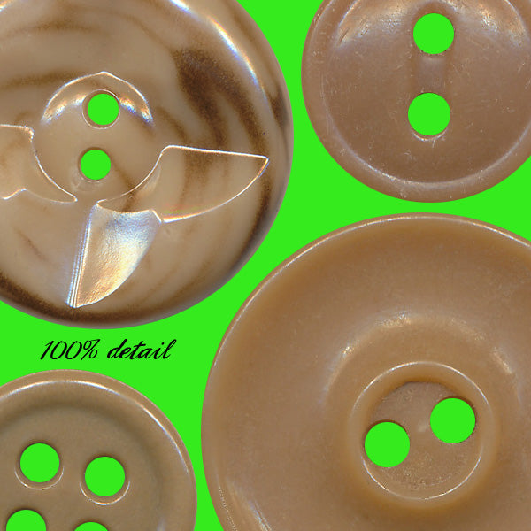 Retro Buttons in Brown, Volume 01