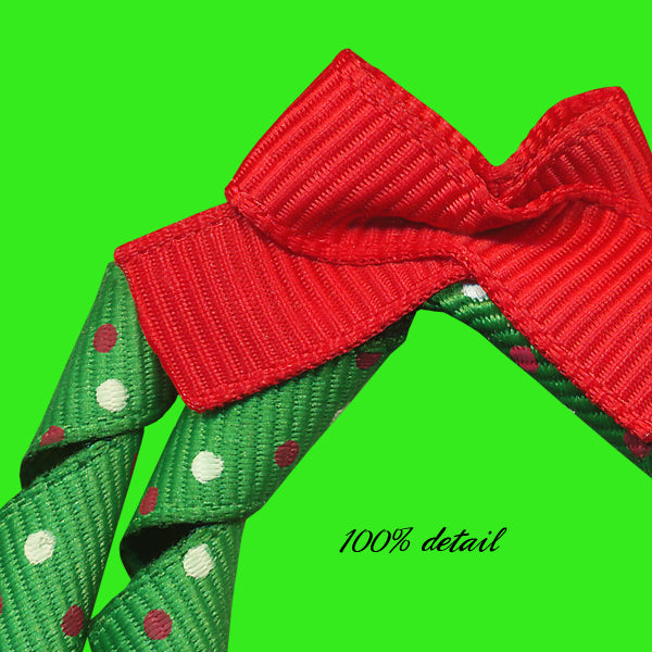 Ribbon Christmas Trees & Wreath